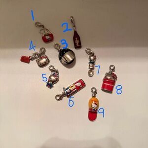 Sanrio Jewelry Hello Kitty 35th Anniversary Bracelet/Pendant Charm Collection